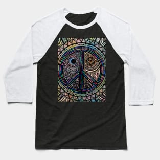 TRIPPY PEACE Baseball T-Shirt